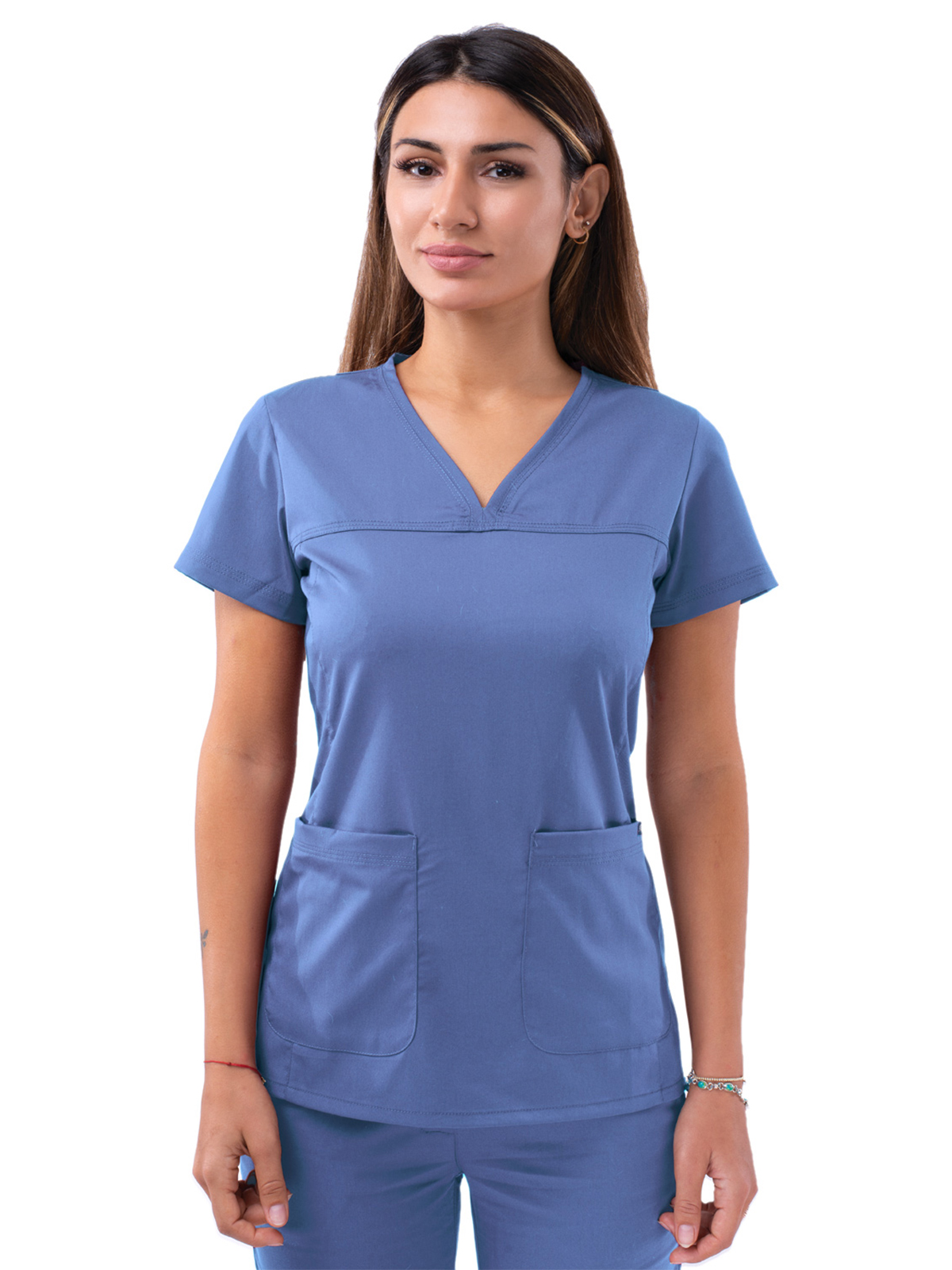 Adar - Pro - Women's V-Neck Sweetheart Top 10