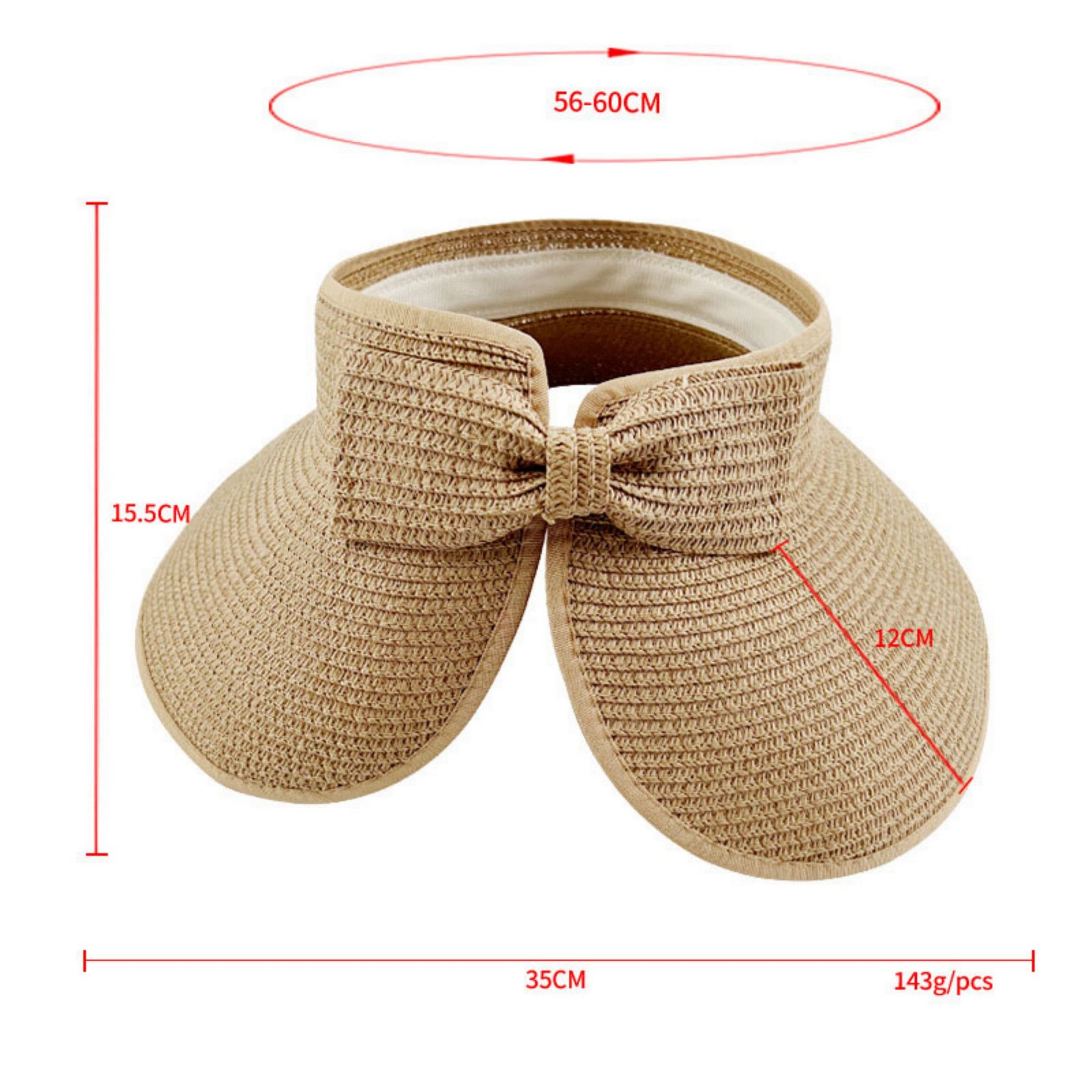 Summer Foldable Straw Hat 1