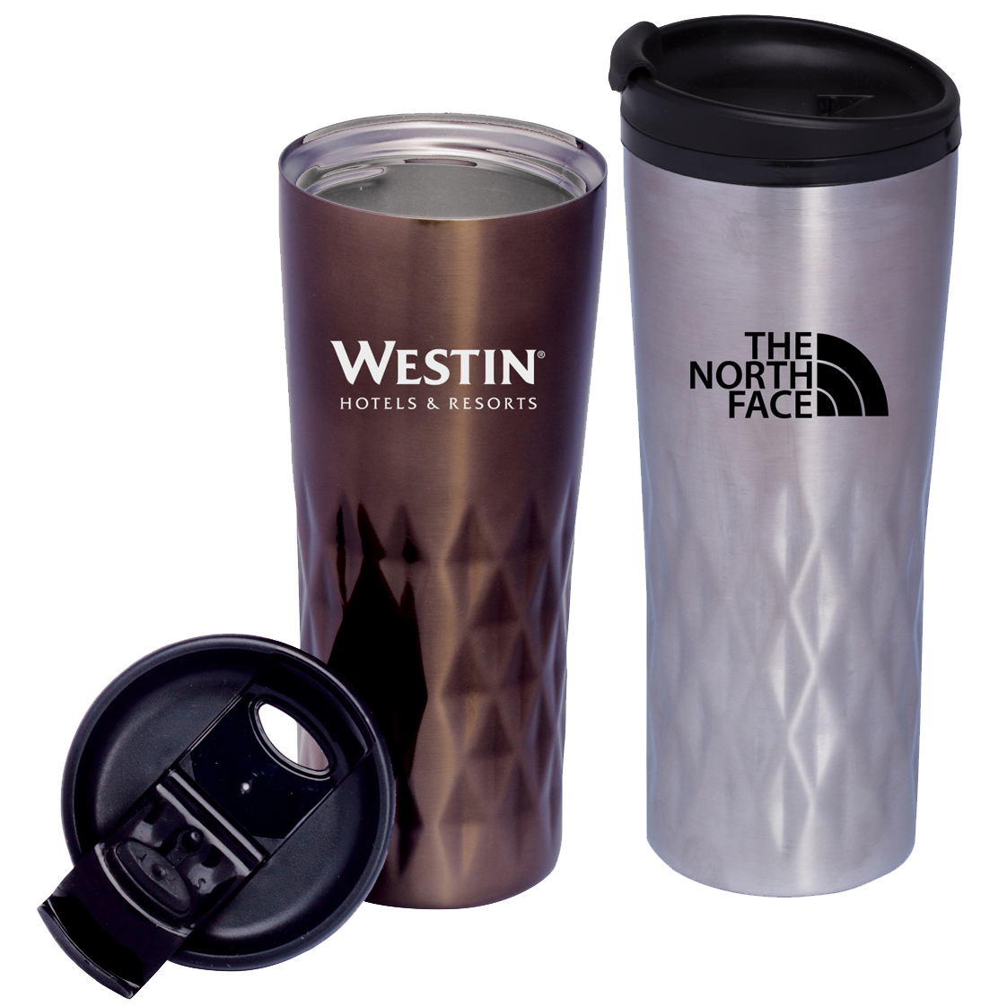 16 Oz. Diamante Stainless Steel Tumbler 2