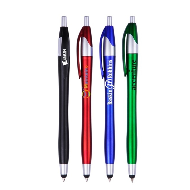 Metallic Retractable Stylus Pen 1