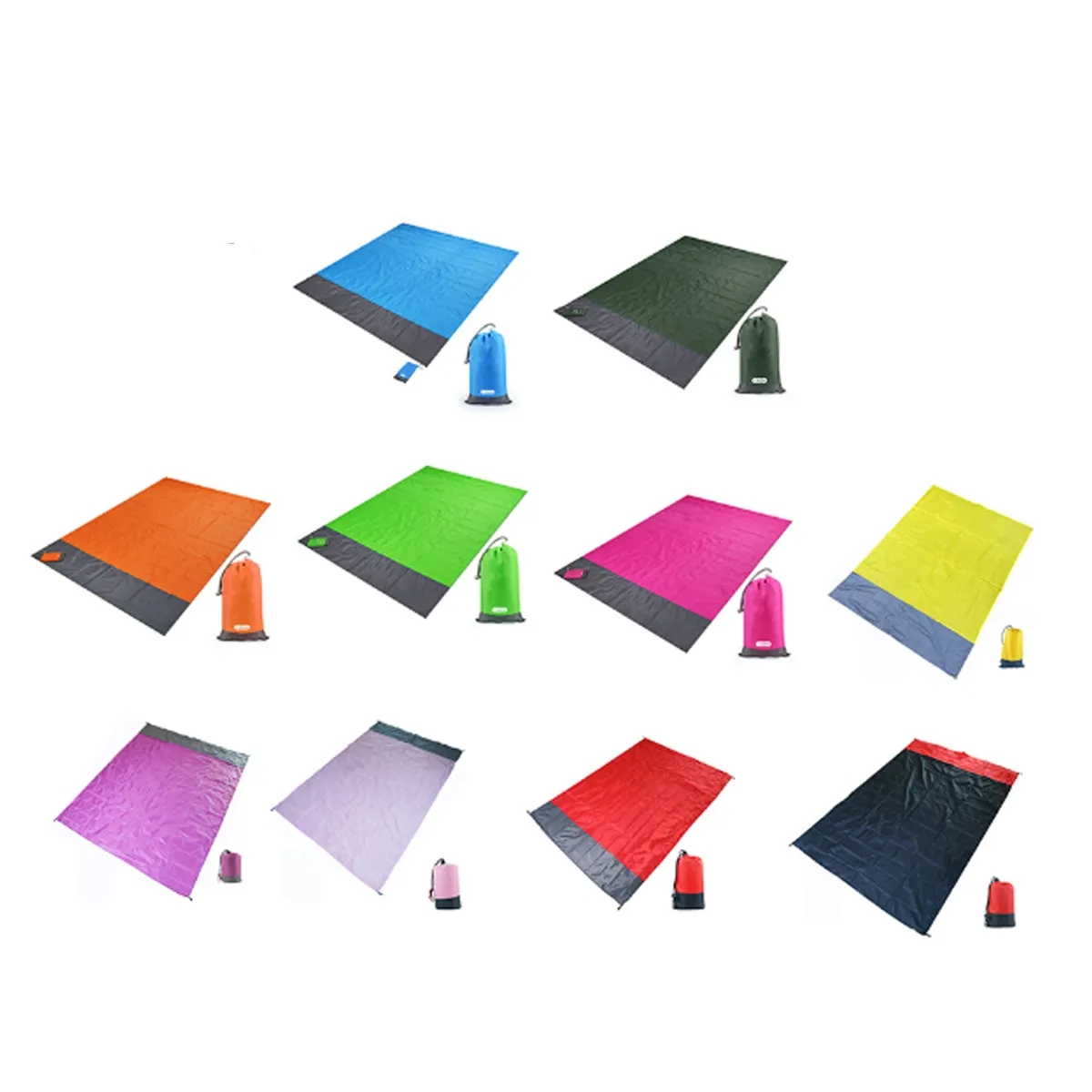 Waterproof Outdoor Picnic Blanket Camping Mat Stakes 4