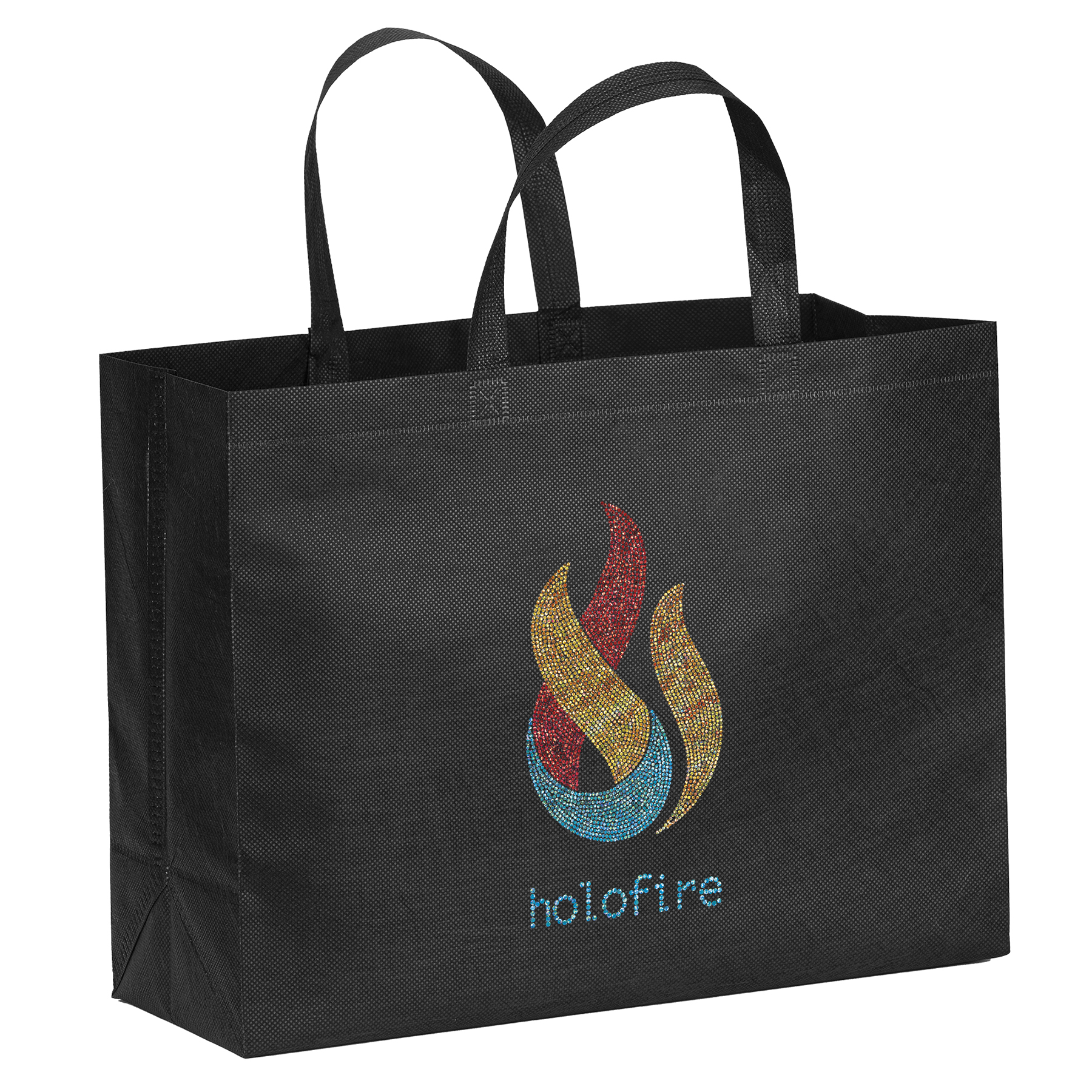 Sea™- R-PET Non-Woven Totes - Sparkle 6