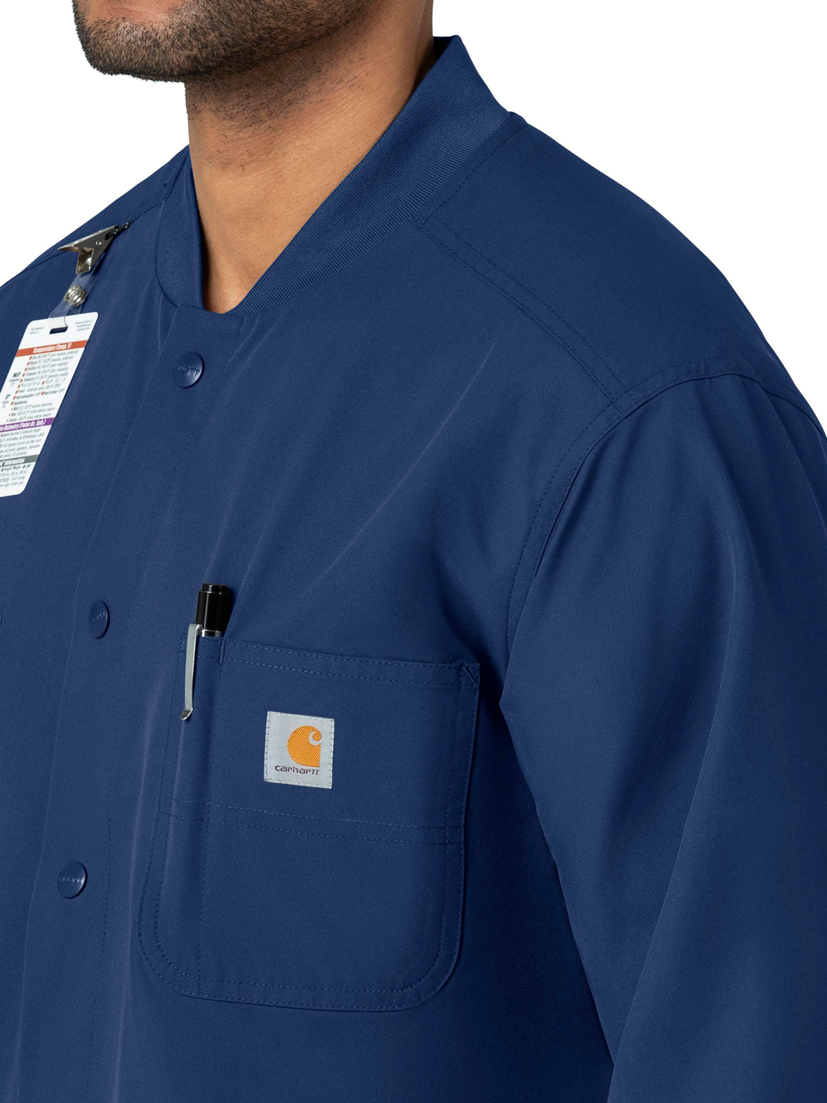 Carhartt Scrubs - Force Essentials - Unisex Modern Fit FastDry Chore Coat 5