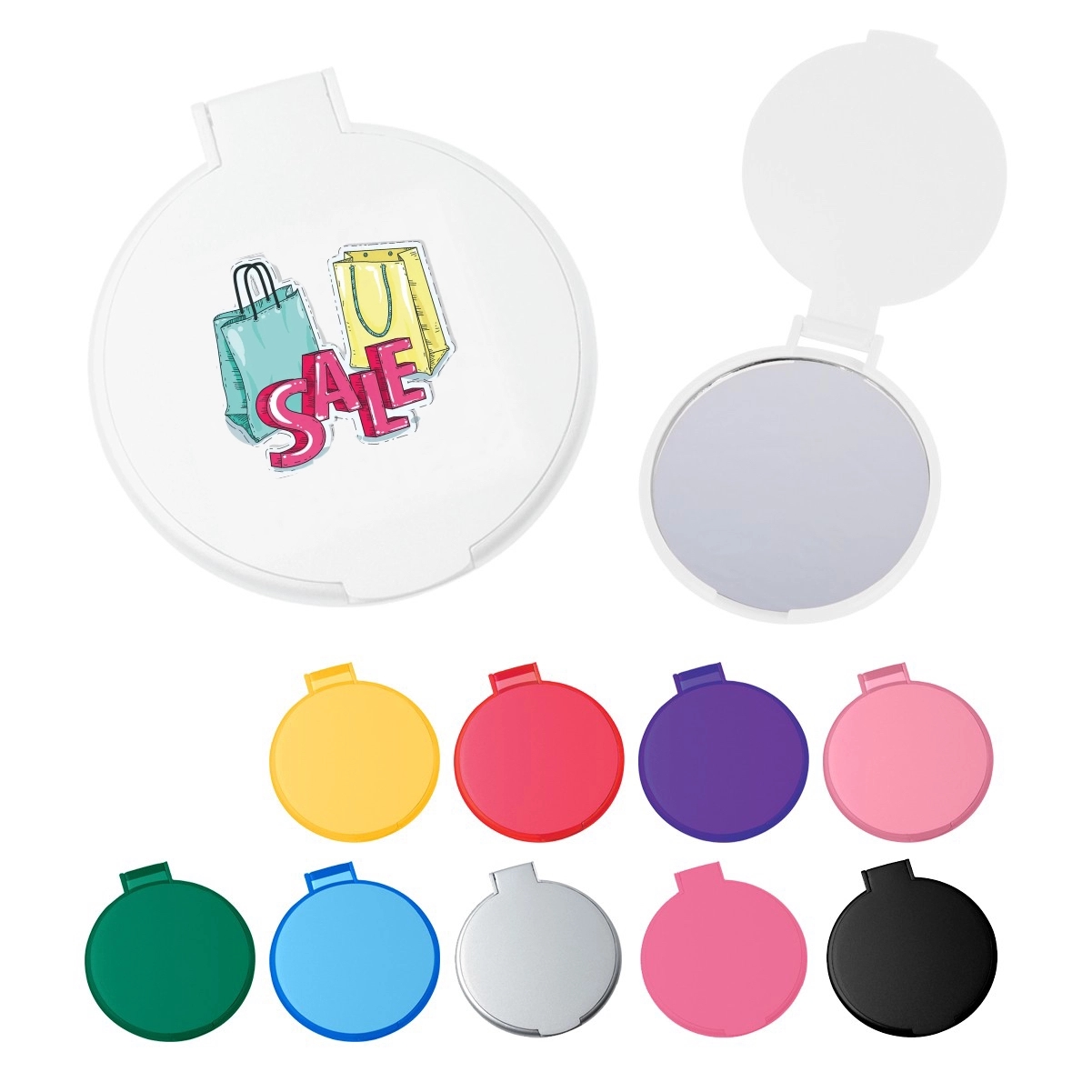 Foldable Compact Customized Mirror 1