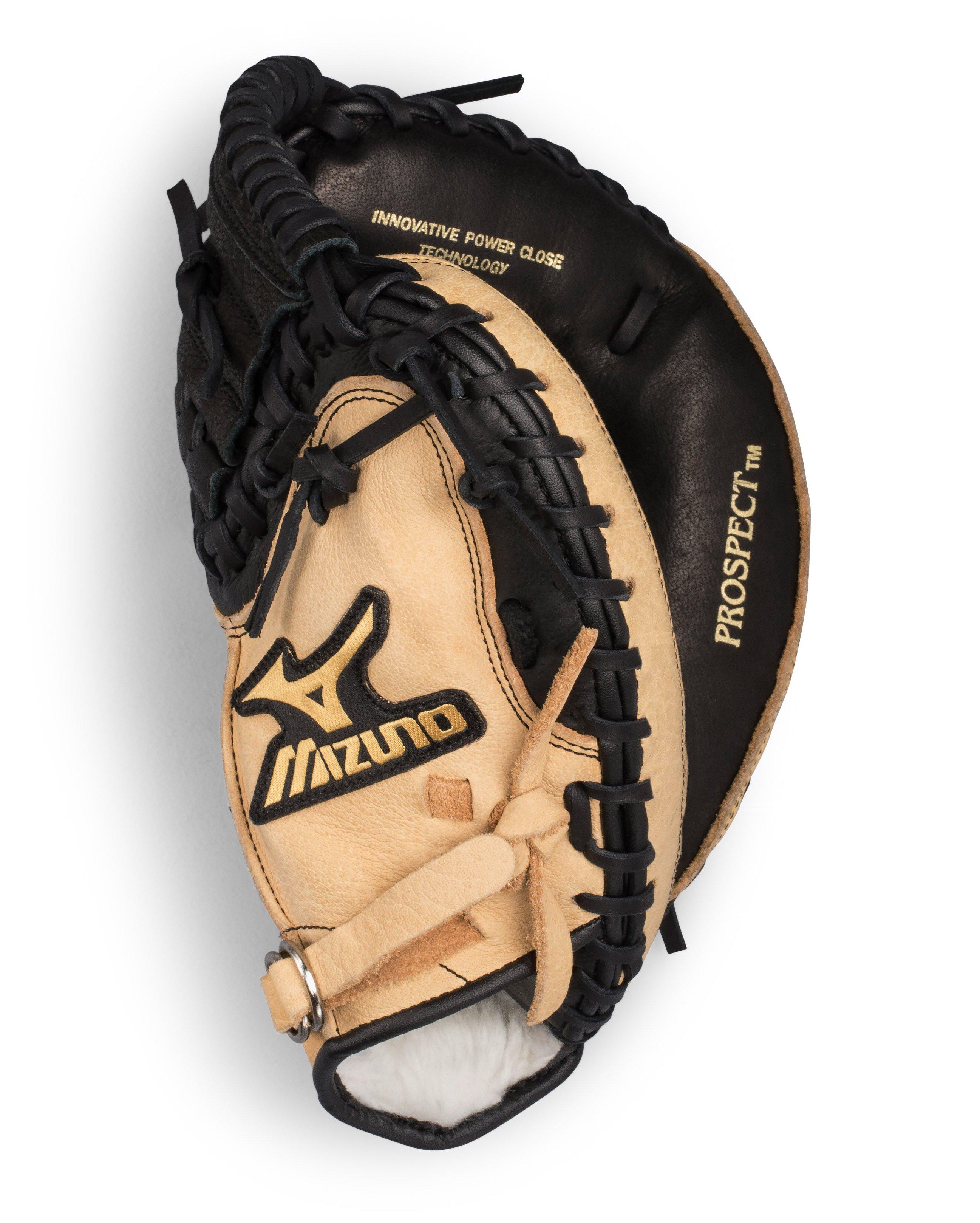 Prospect Series Youth Baseball Catcher's Mitt 32.5", Full Grain Pigskin 4