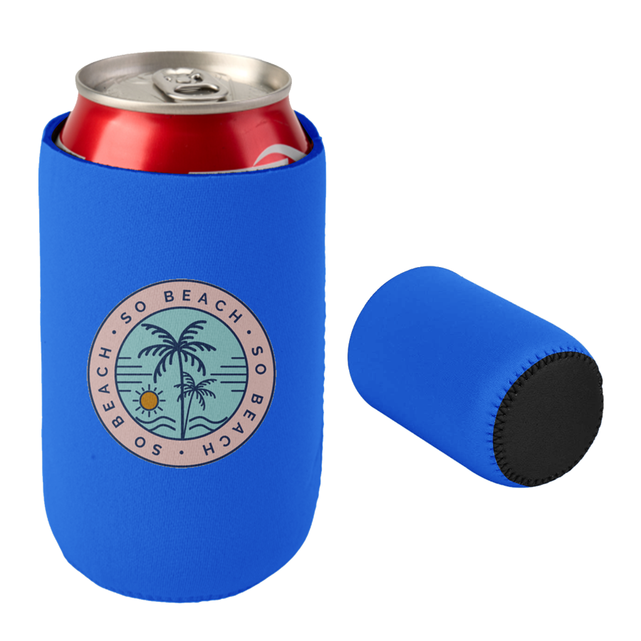 Sublimation 12 Oz Can Kooler with Stitched Bottom - 3mm 2
