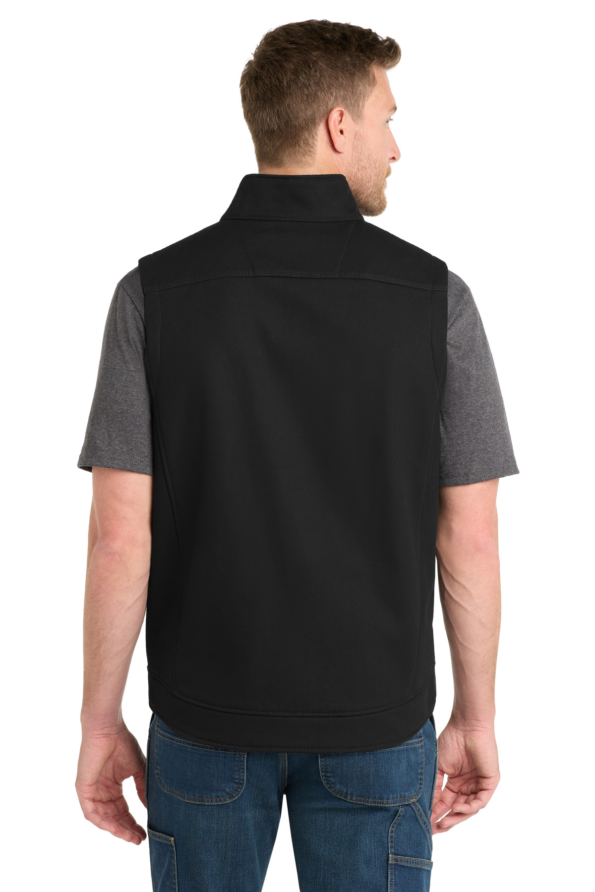 CornerStone Duck Bonded Soft Shell Vest CSV60 14