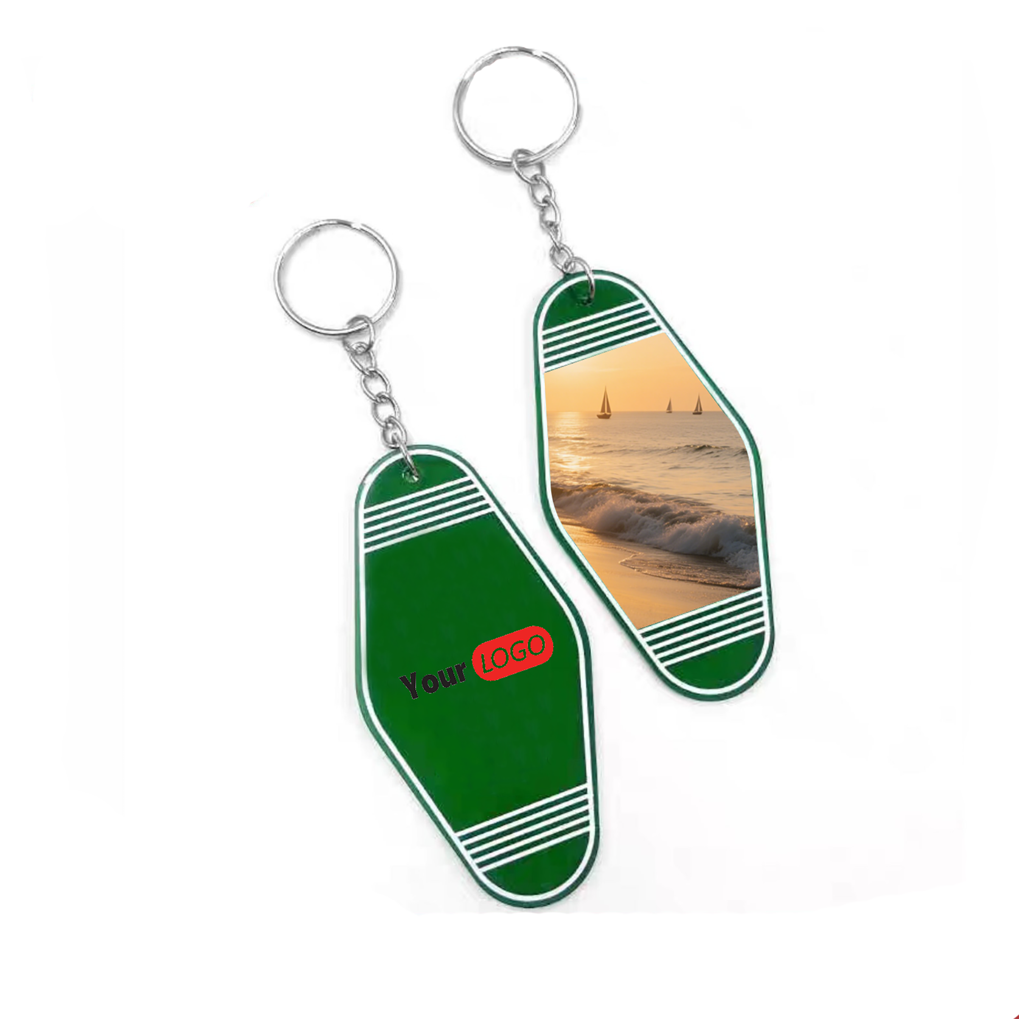 Double-Sided Printed Acrylic Keychain 2