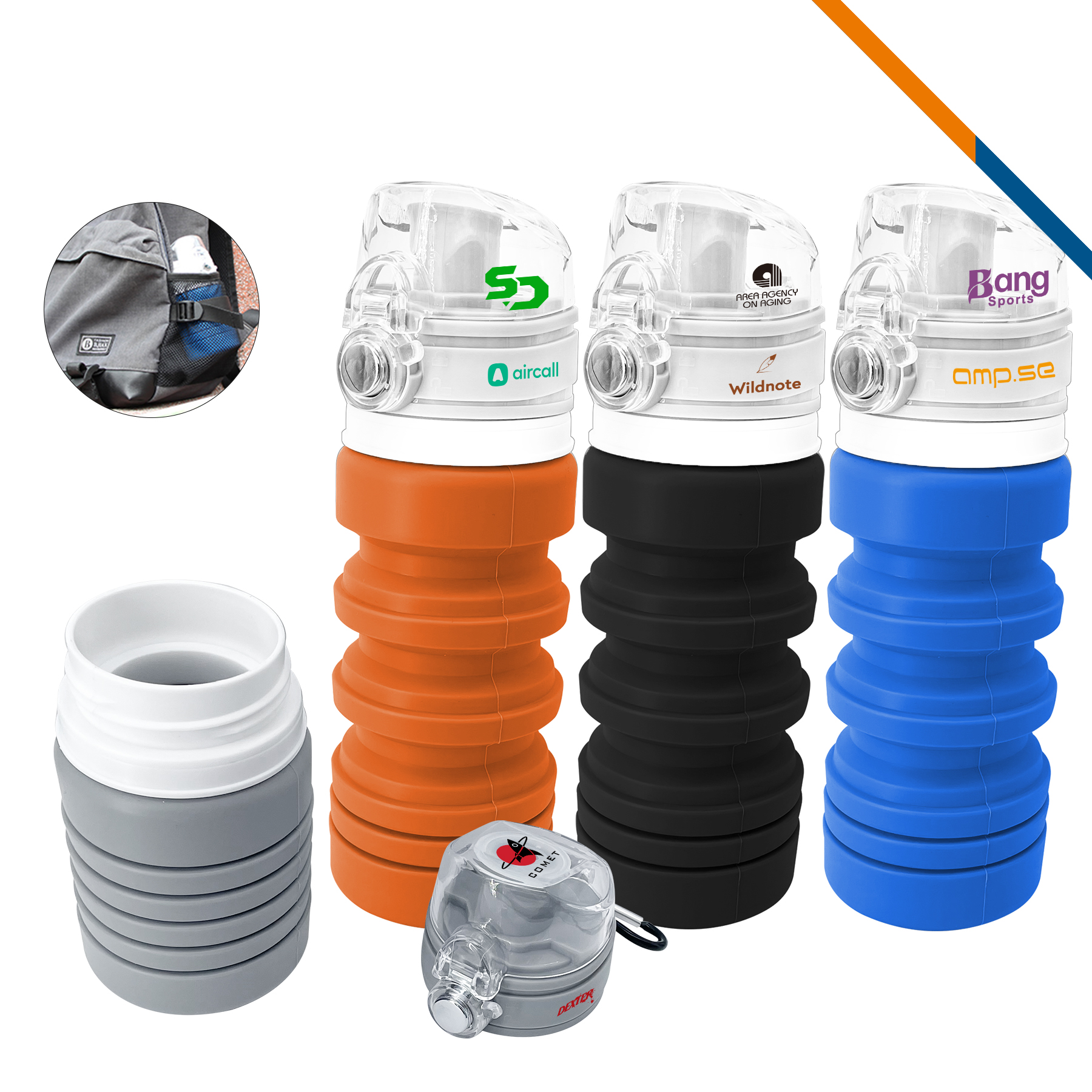 Jelly Collapsible Water Bottle 2