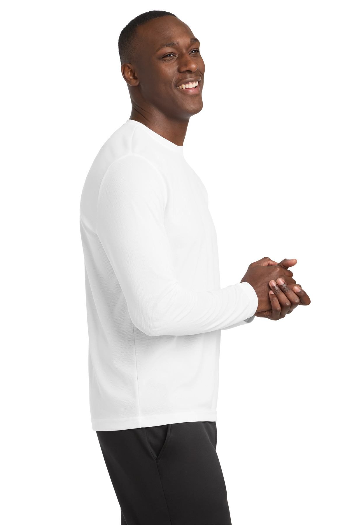 Sport-Tek PosiCharge RacerMesh Long Sleeve Tee. ST340LS 12