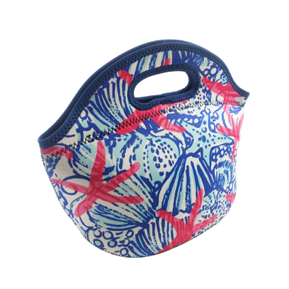 Tie Dye Sublimation Neoprene Lunch Bag 3