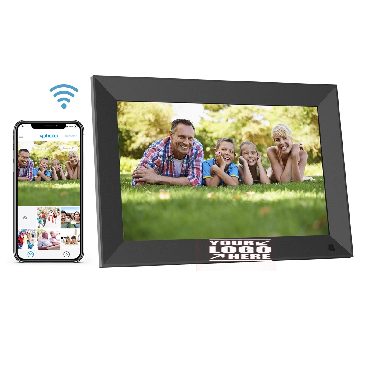 Digital Picture Frame 10.1 Inch Hd Ips Touch Screen 2