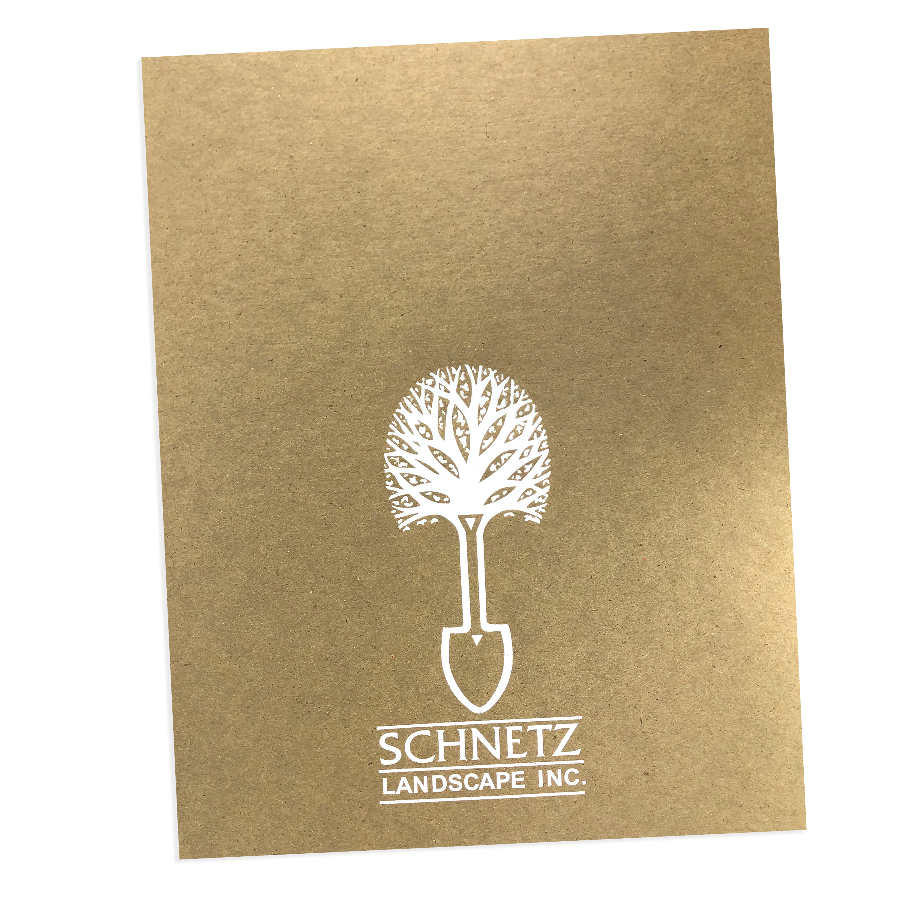 Quick Ship Recycled Foil Stamped Economy Folders 6