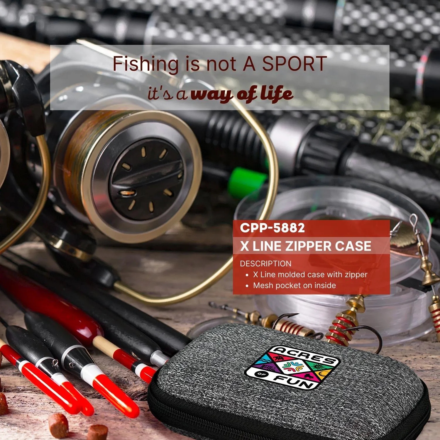 X Line Zipper Case 4