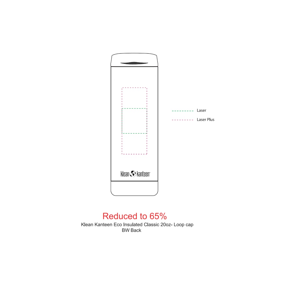 Klean Kanteen Eco Insulated Classic 20oz- Loop cap 49