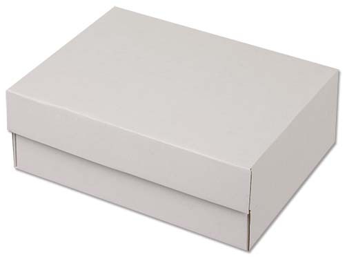 8 1/2" x 6 1/2" x 3 1/8" - Fold Above E-Flute Box 1