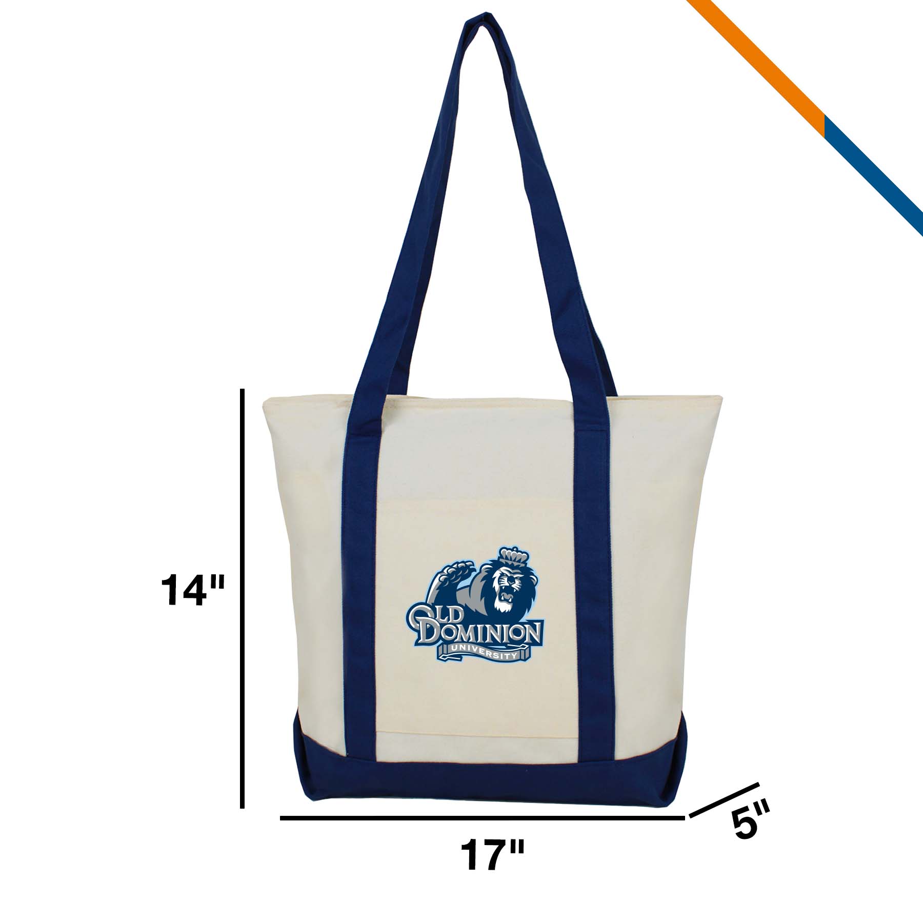 Emott Boat Tote Bag, custom tote bag with logo imprint 2