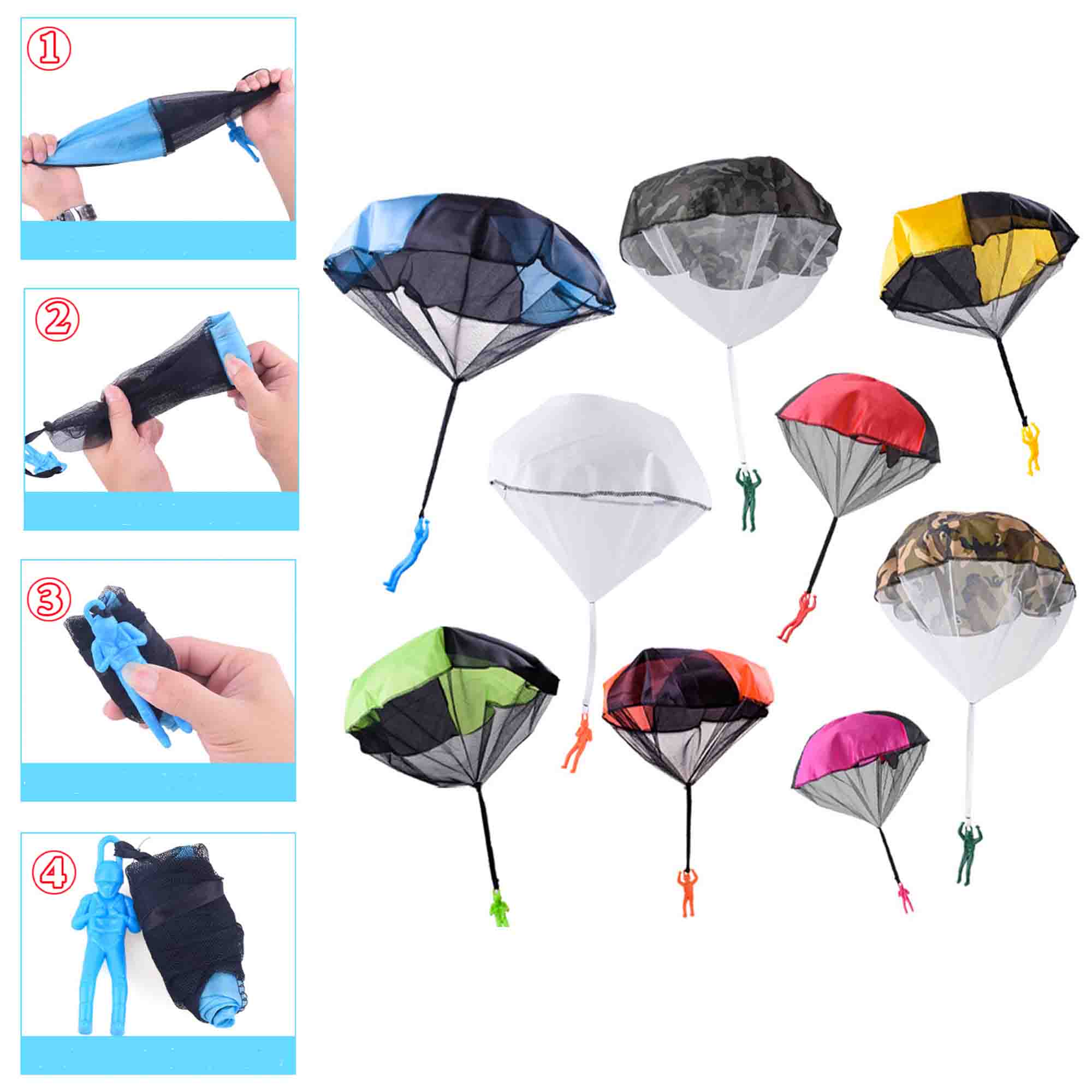 Children Outdoor Hand Throwing Parachute Toy 1