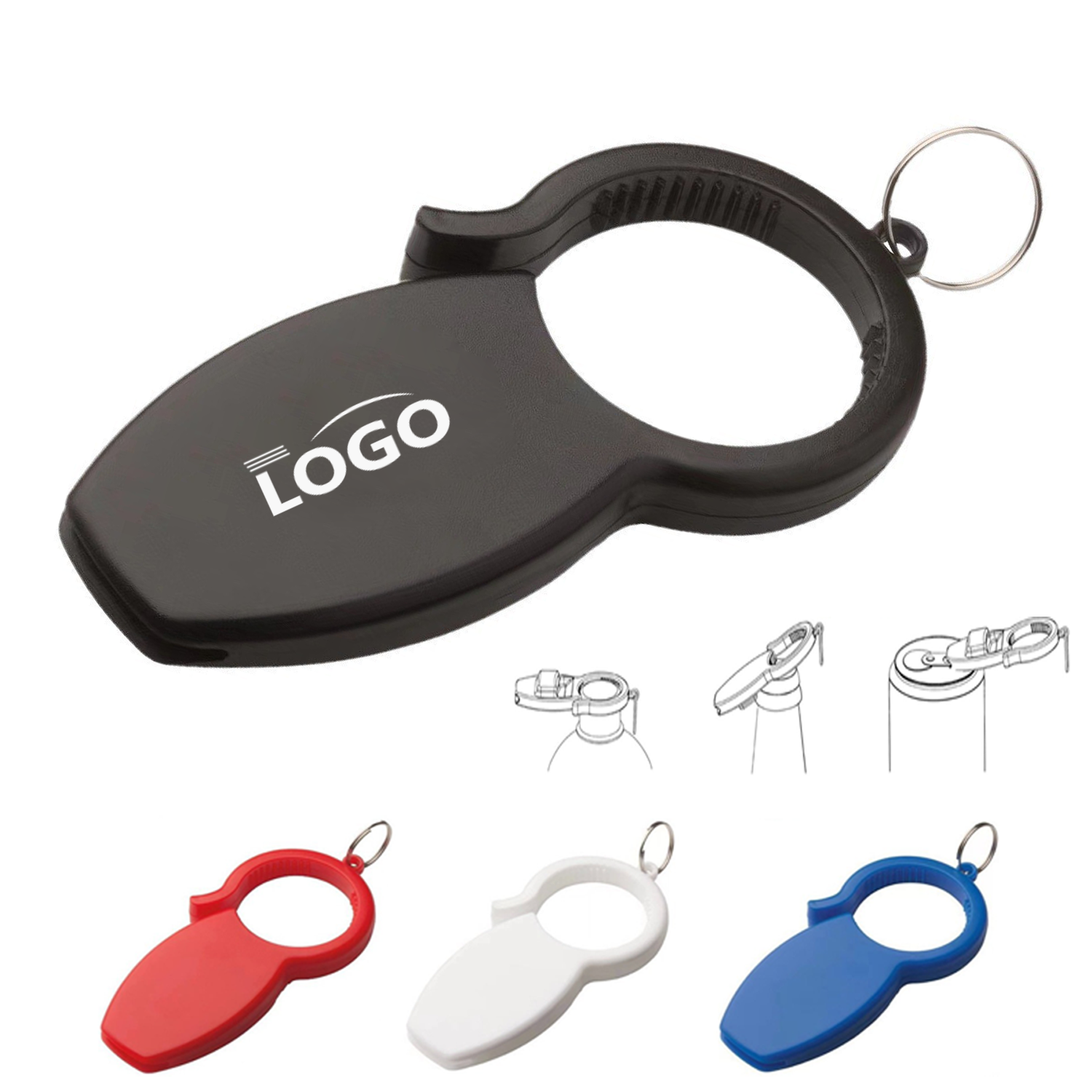 Durable Bottle Opener for Multiple Lids 2