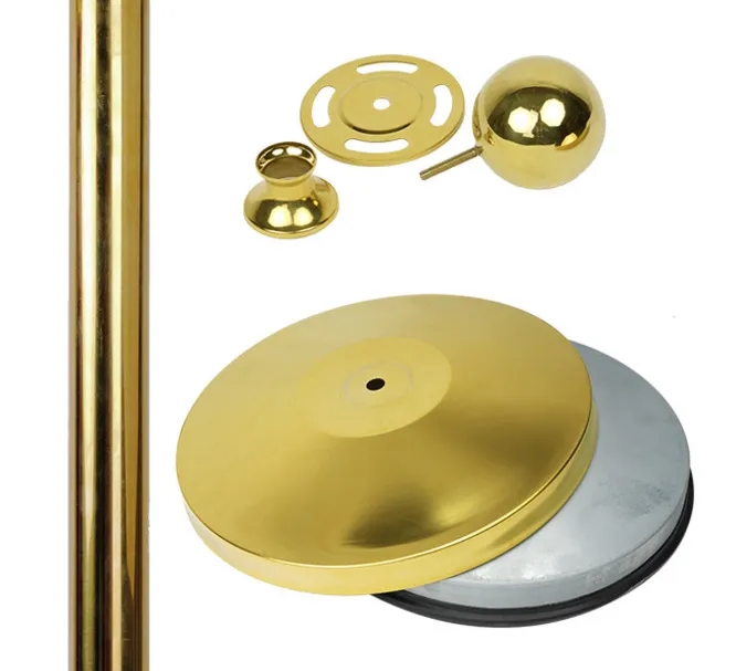 Crowd Control Stanchions With Velvet Rope (1.04ft x 3.28ft) 2