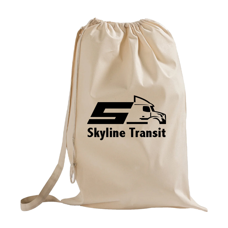 Cliffside Cotton Cinch Laundry Bag 7
