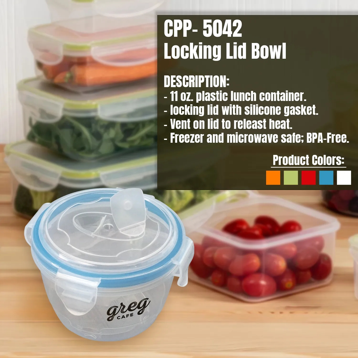 LOCKING LID BOWL 4
