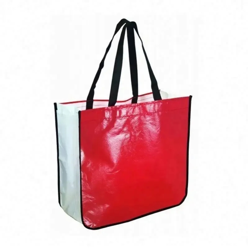 Extra Large Laminated Shopping Tote Bag 9