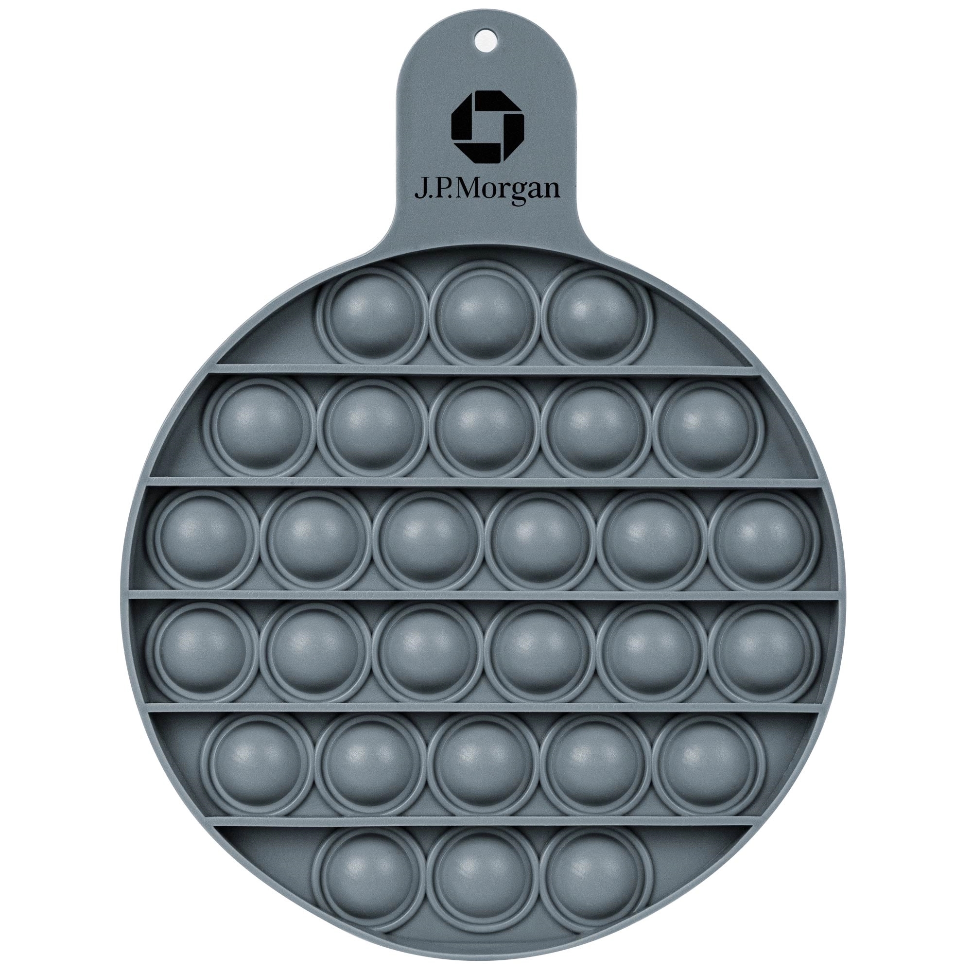 Round Fiddle Popper Silicone Sensory Toy 12