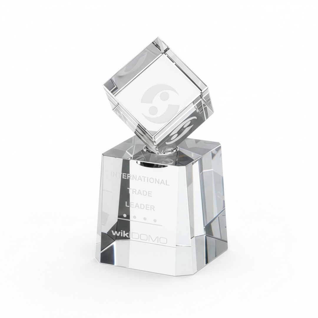 Stroud Rotating Cube Award 5