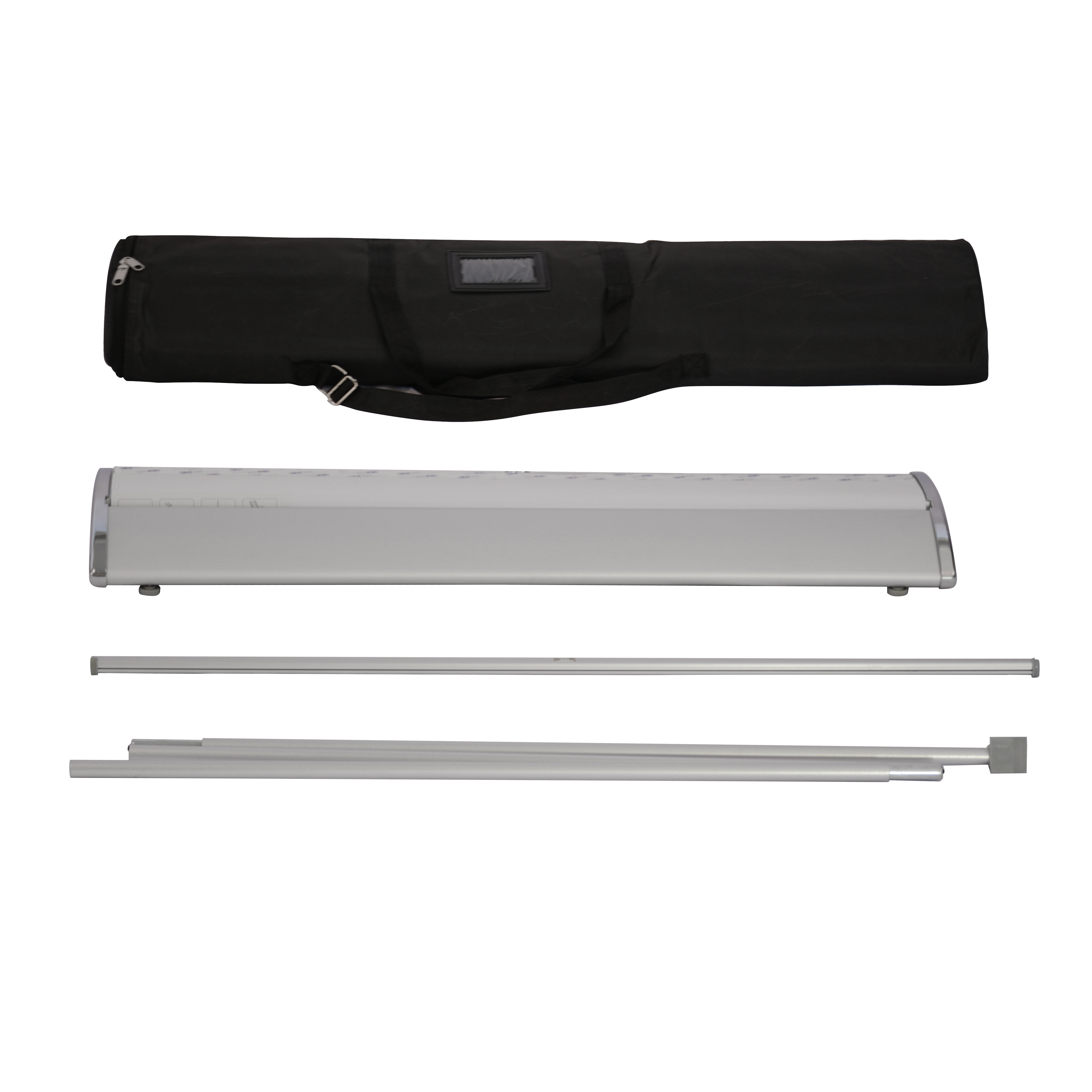 Deluxe Retractable Aluminum Banner Stand W/ Graphic 31.5" X 79" 3