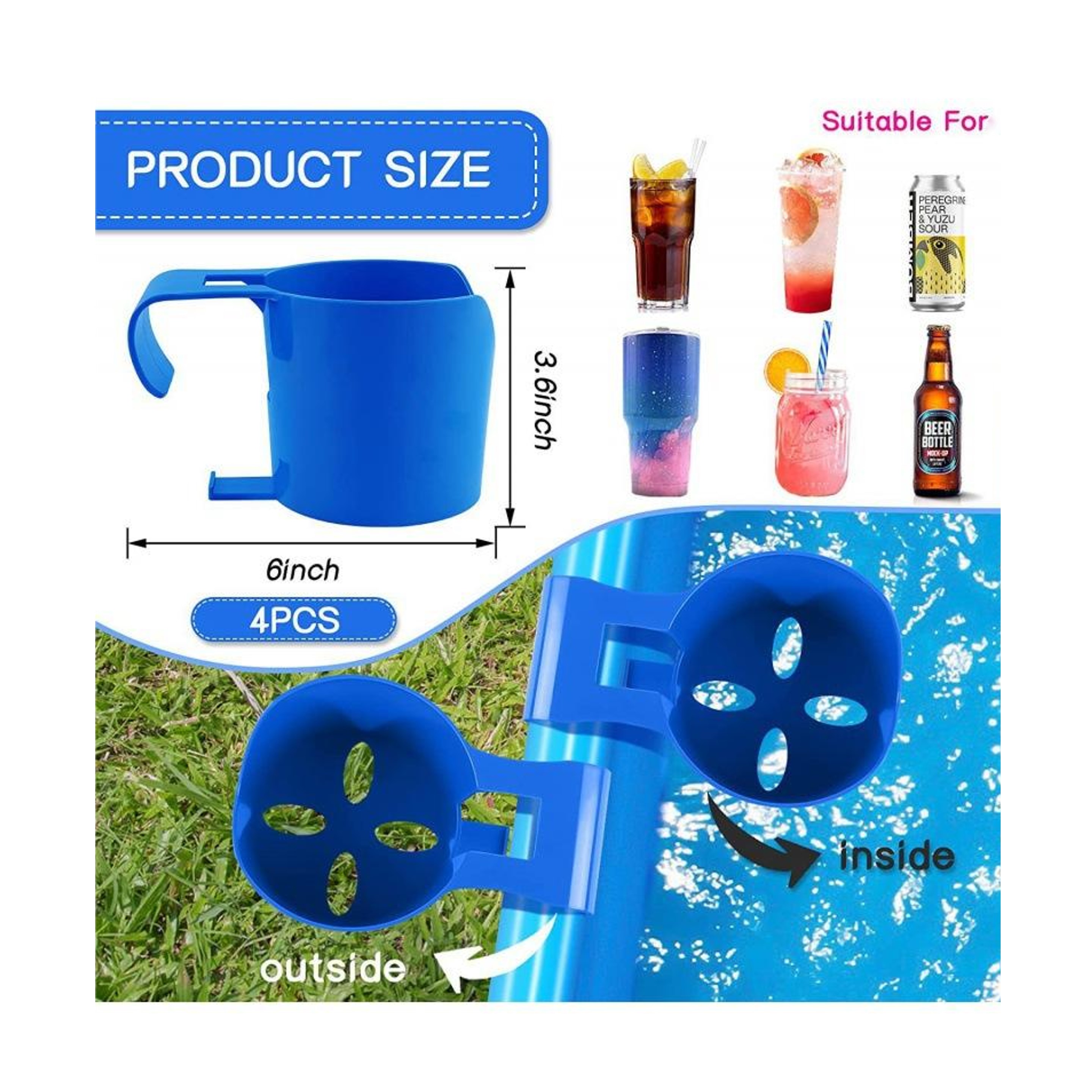 Poolside Cup Holder (direct import) 5