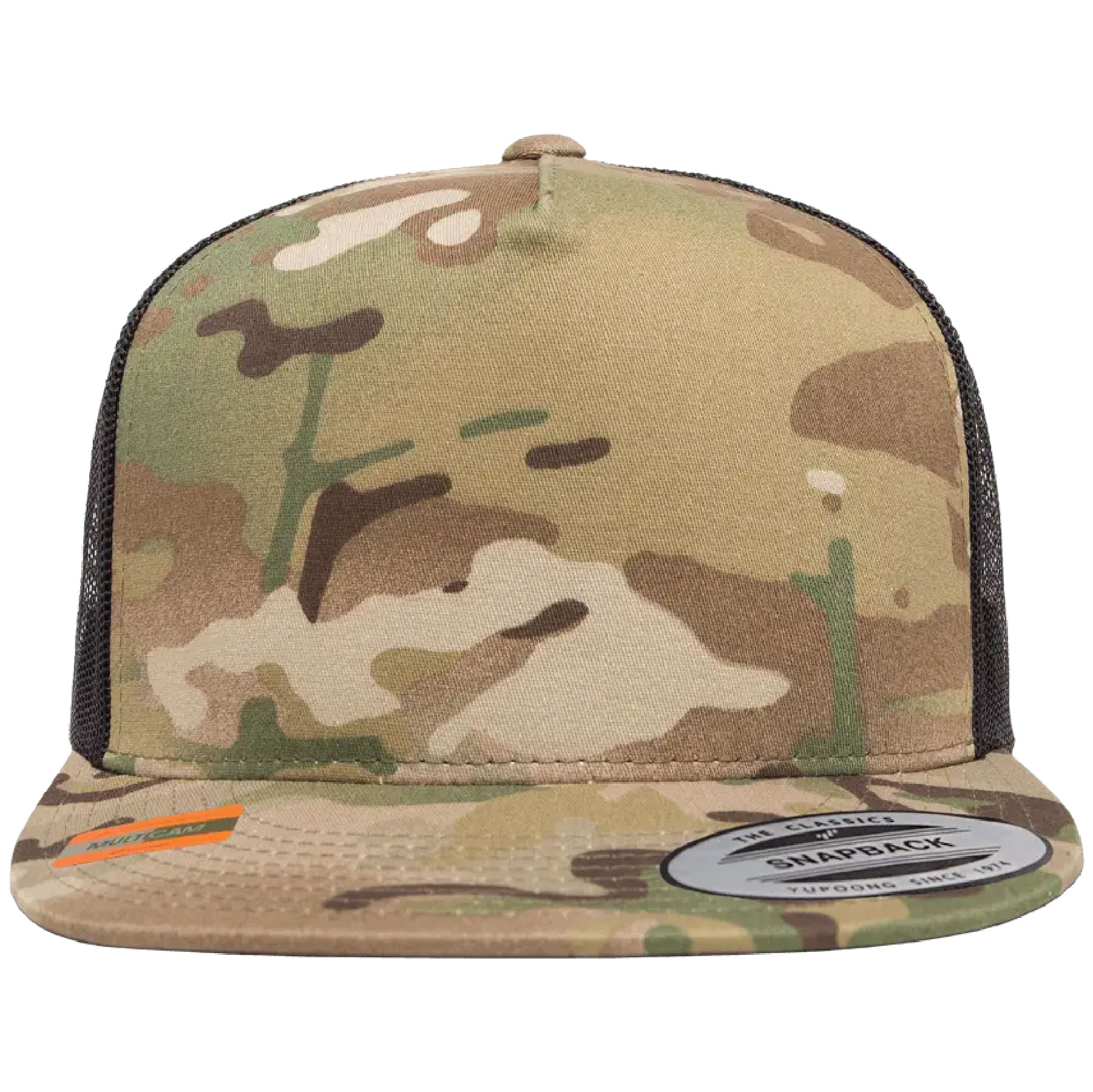 Yupoong 6006MULTI YP Classics Five-Panel Classic Trucker Hat with Leatherette Patches or Embroidery 11