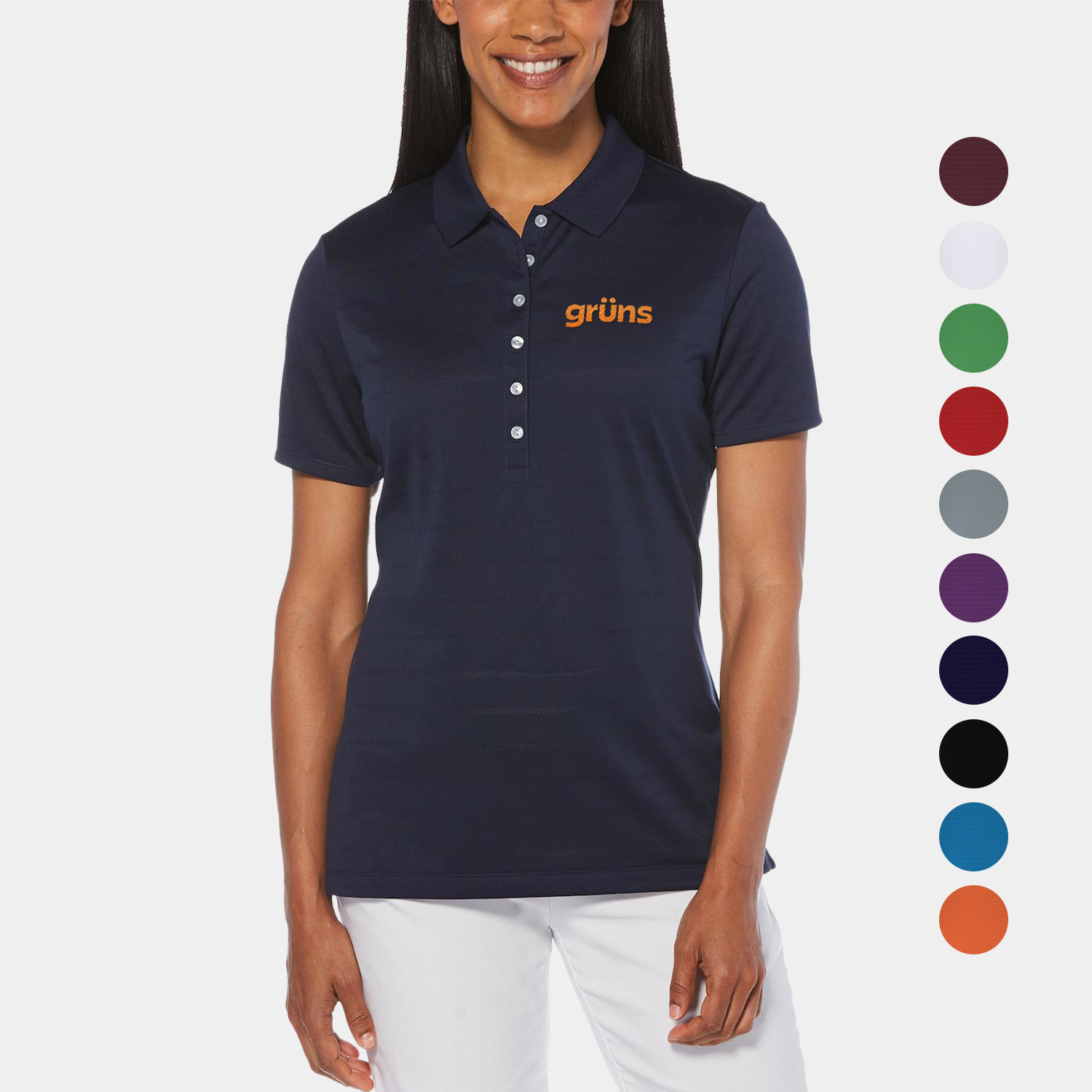 Callaway® Vent Moisture Wicking Women's Polo Shirt with Custom Logo 4