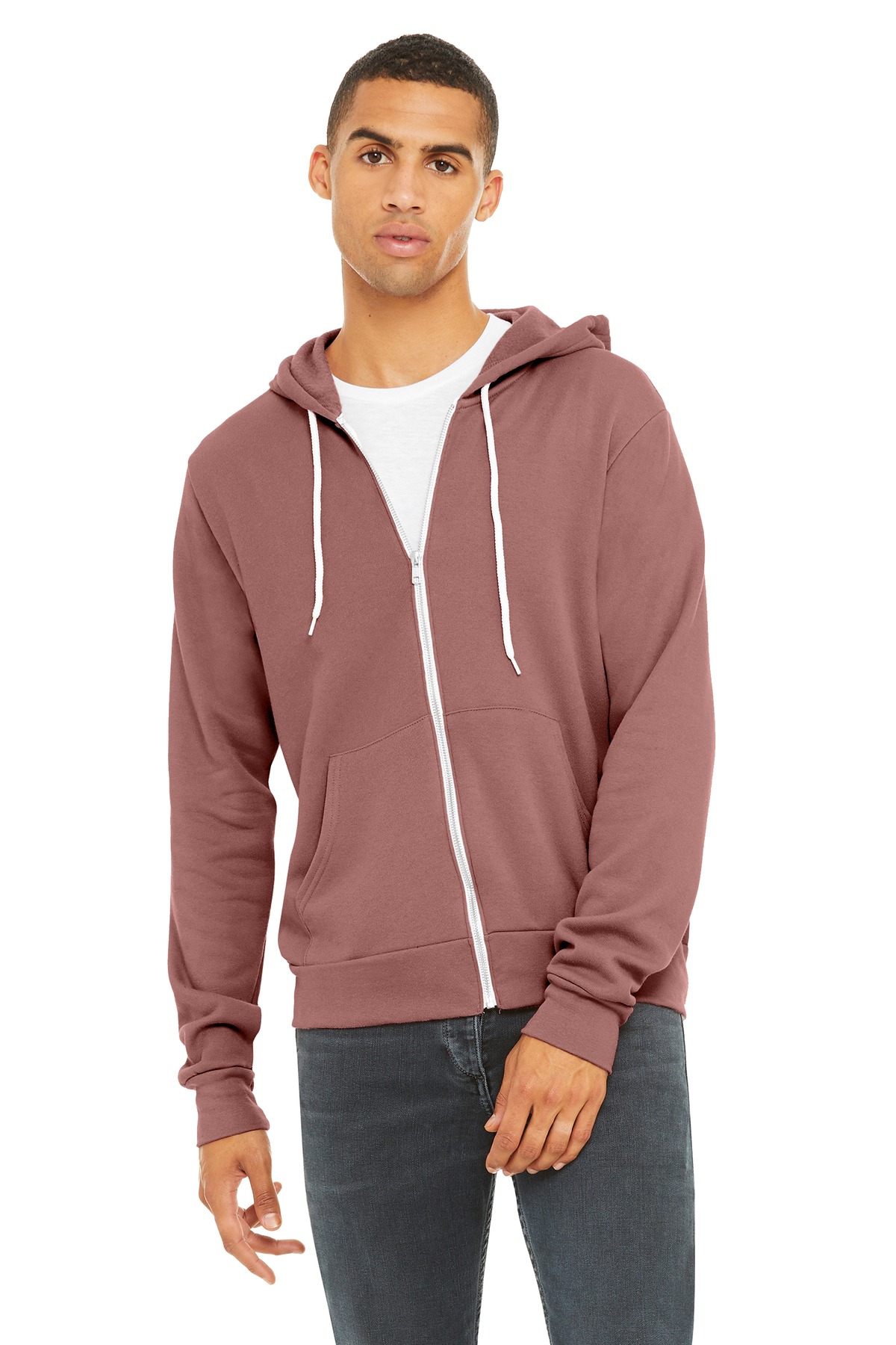 BELLA+CANVAS Unisex Sponge Fleece Full-Zip Hoodie. BC3739 73