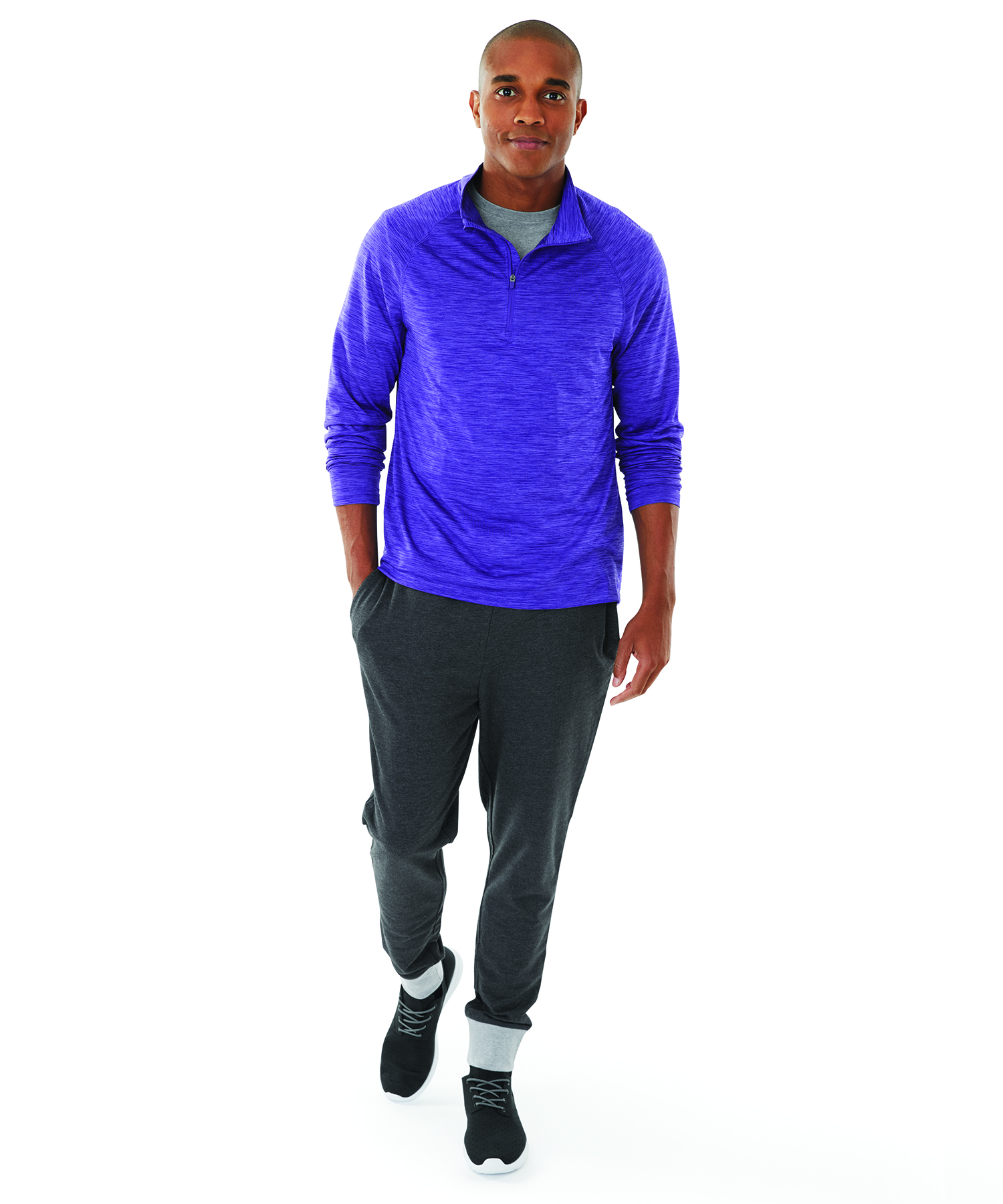 Men's Space Dye Performance Pullover 49