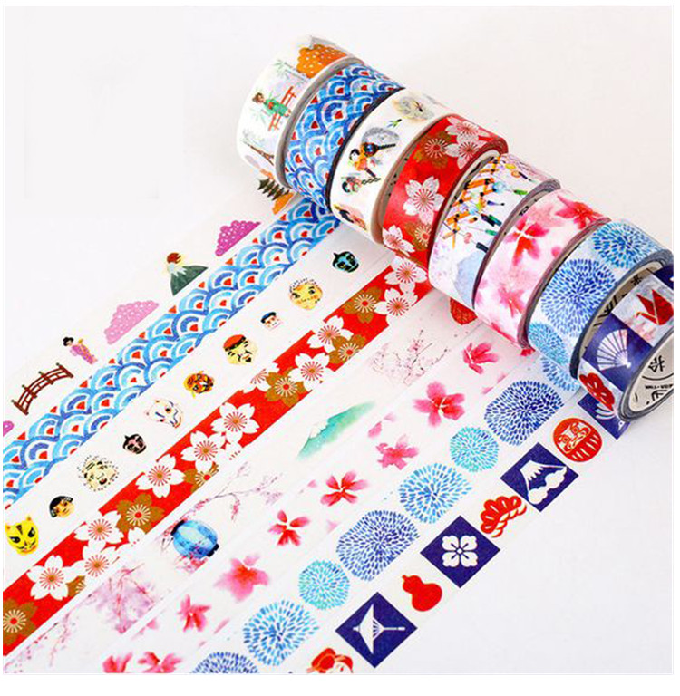 Custom Printed Colored Washi Tape 2