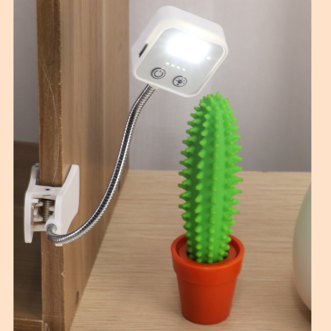 MOQ 10 pcs Rechargeable LED Book Lamp 2