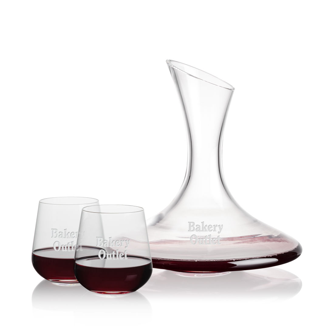 Madagascar Carafe & Howden Stemless Wine 6