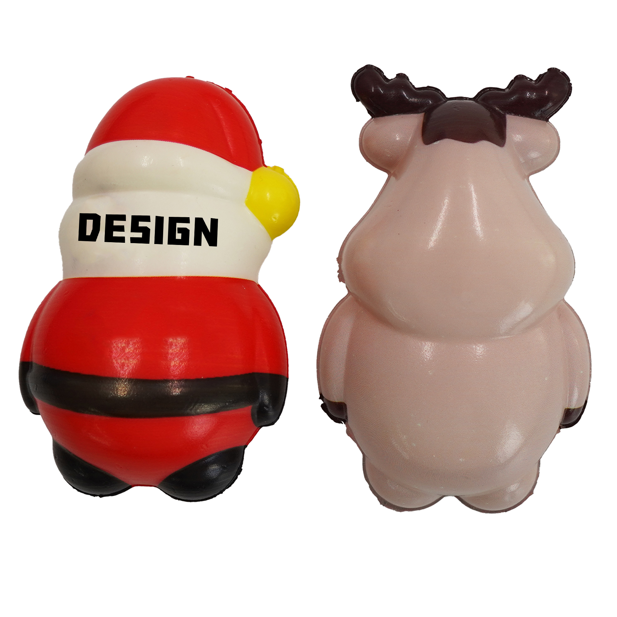 Festive Stress Relief Toys ?C Christmas Foam Squeeze Toys 4