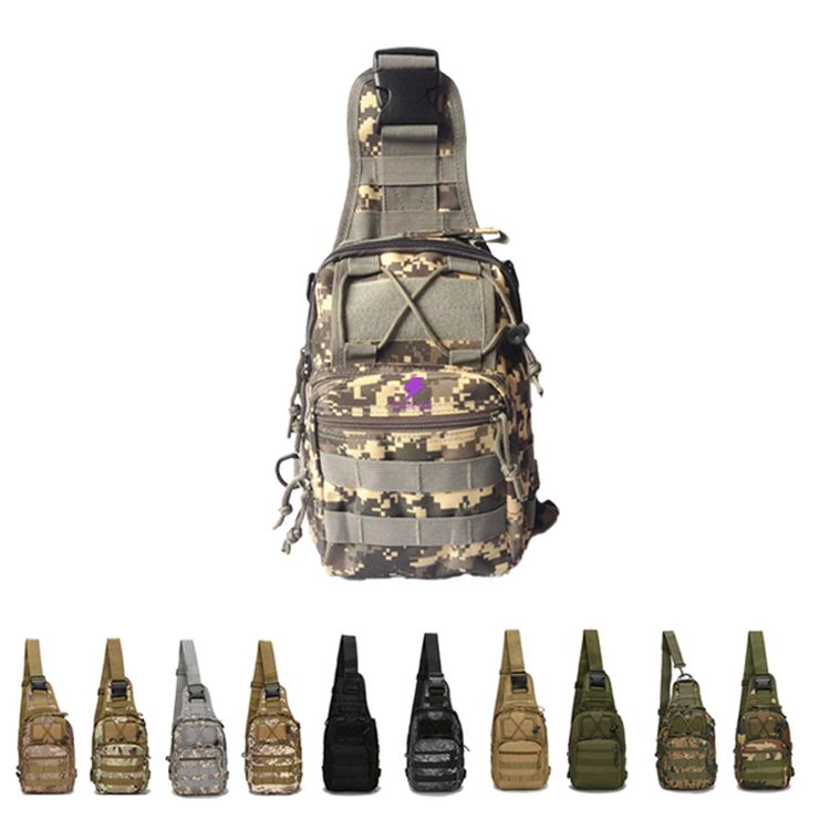 Military Sport Sling Shoulder Backpack 2