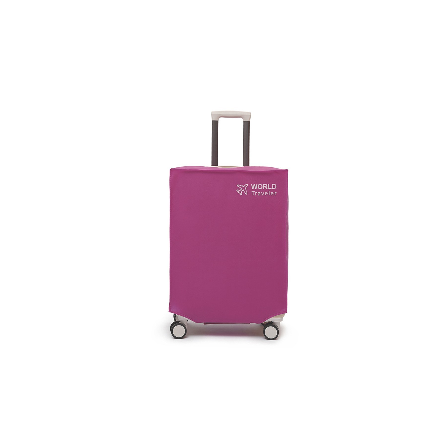 Zippered Clear PVC Suitcase Cover 6