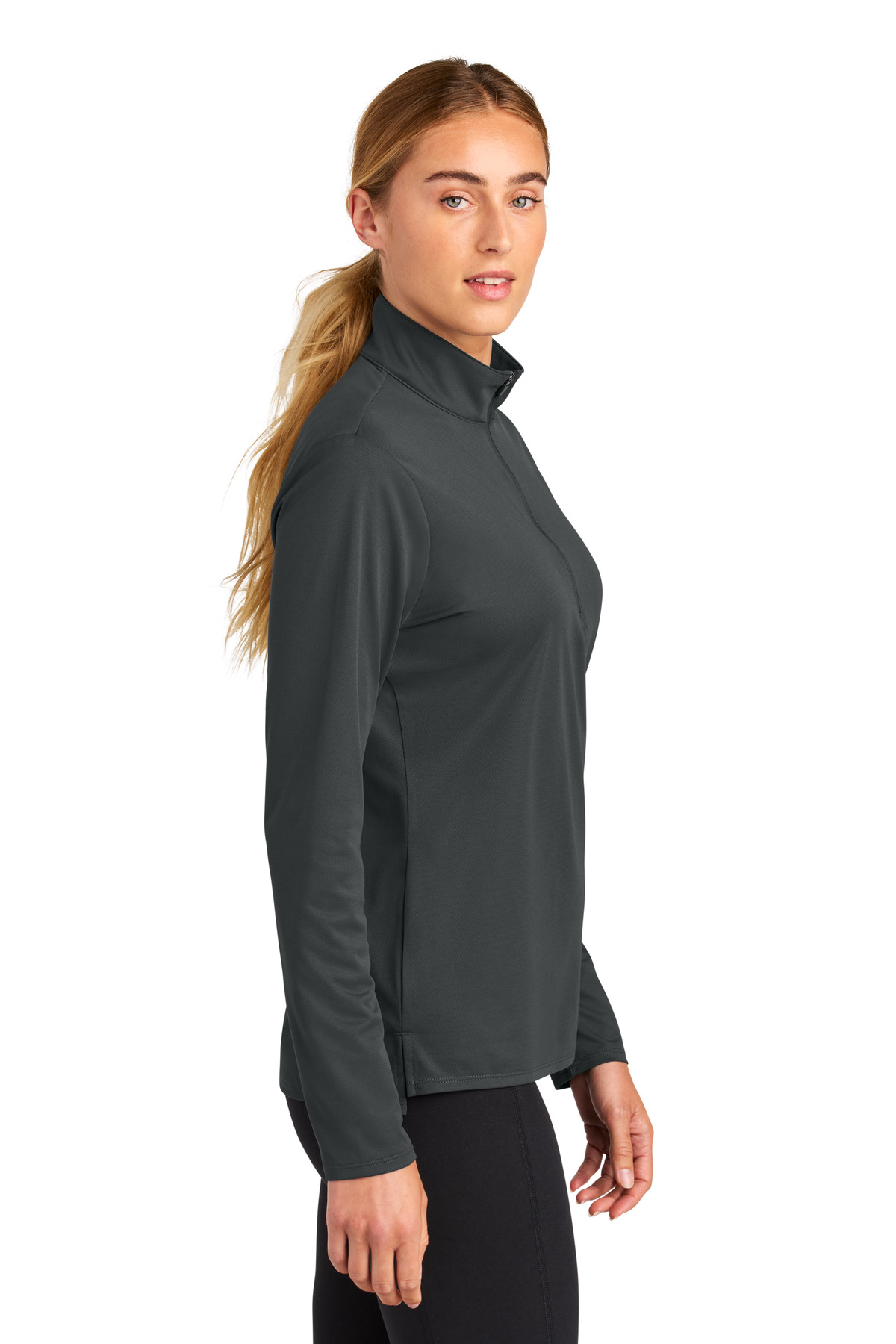 Sport-Tek Women's Micropique Sport-Wick 1/4-Zip LST672 3