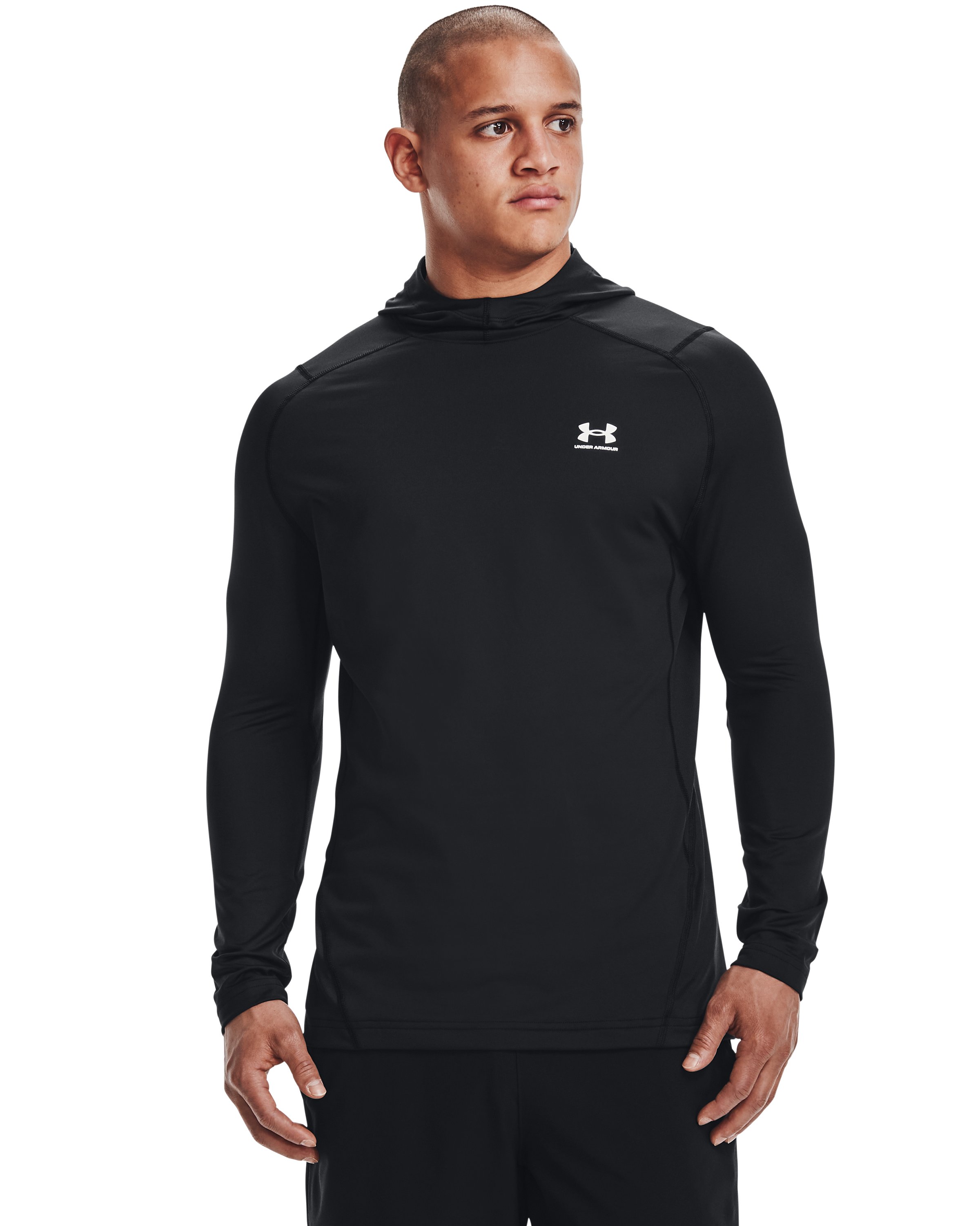 Men's ColdGear Fitted Hoodie, custom hoodie or sweatshirt with logo imprint 3