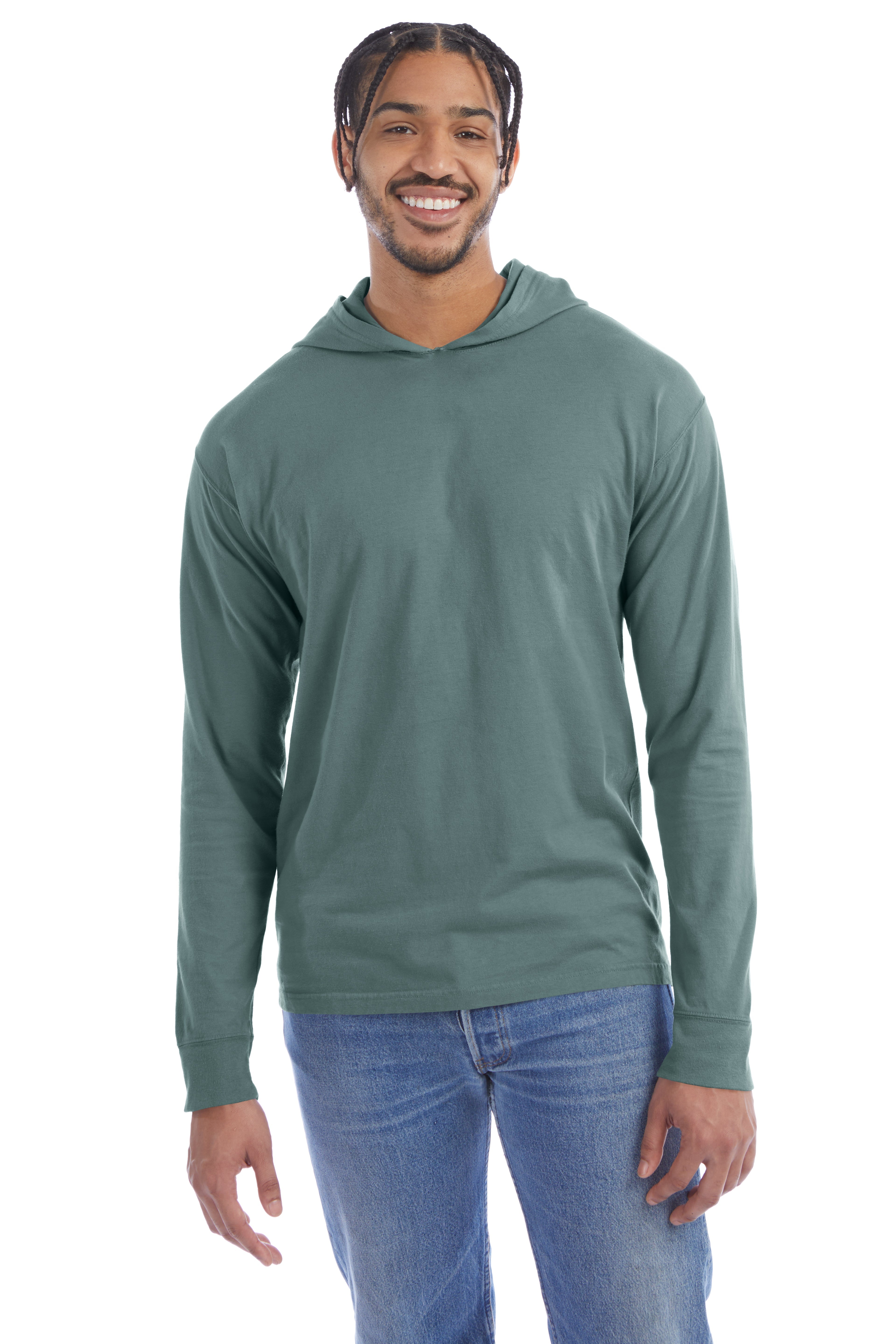 ComfortWash Long Sleeve Hooded Tee 2