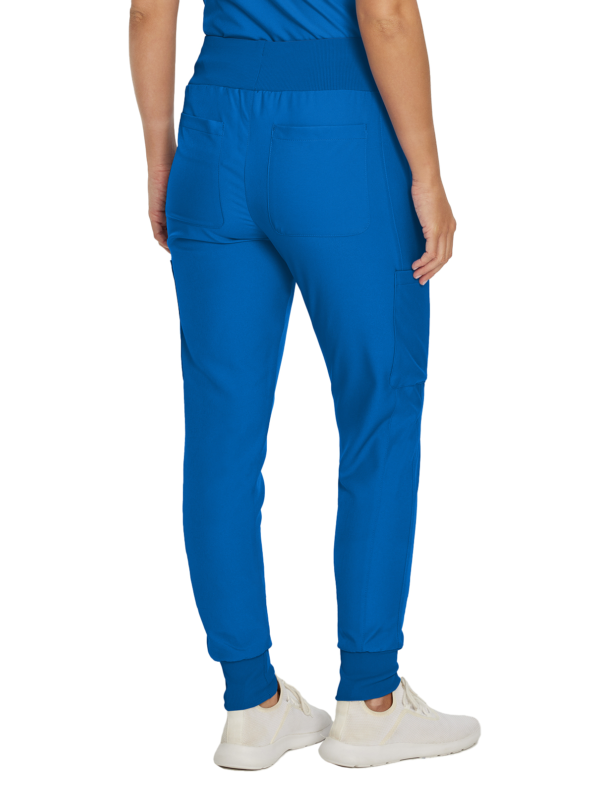 Landau - Forward - Women's Seven-Pocket Mid-Rise Rib-Knit Elastic Waist Jogger Pant 19