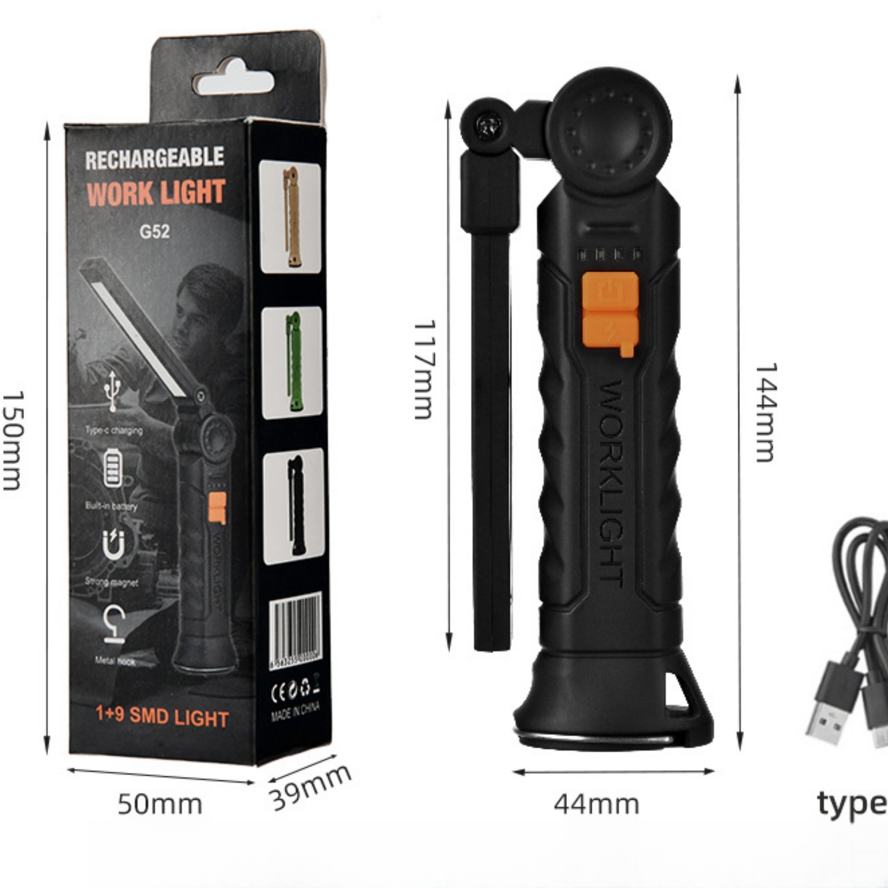 Rechargeable LED Work Light 2