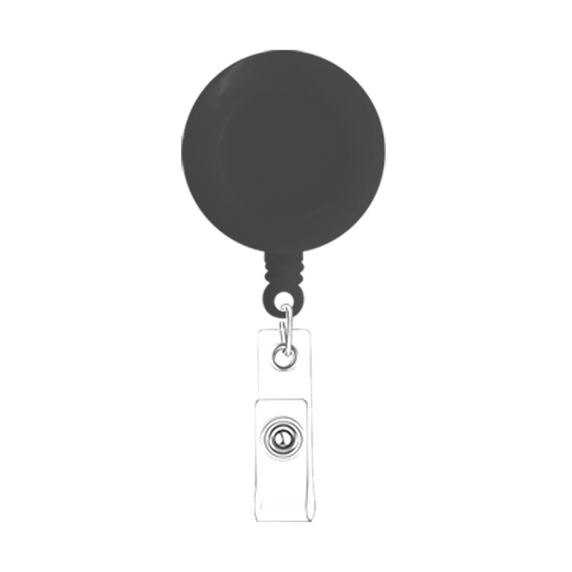 ABS Plastic Retractable Badge Holder with Clip 2