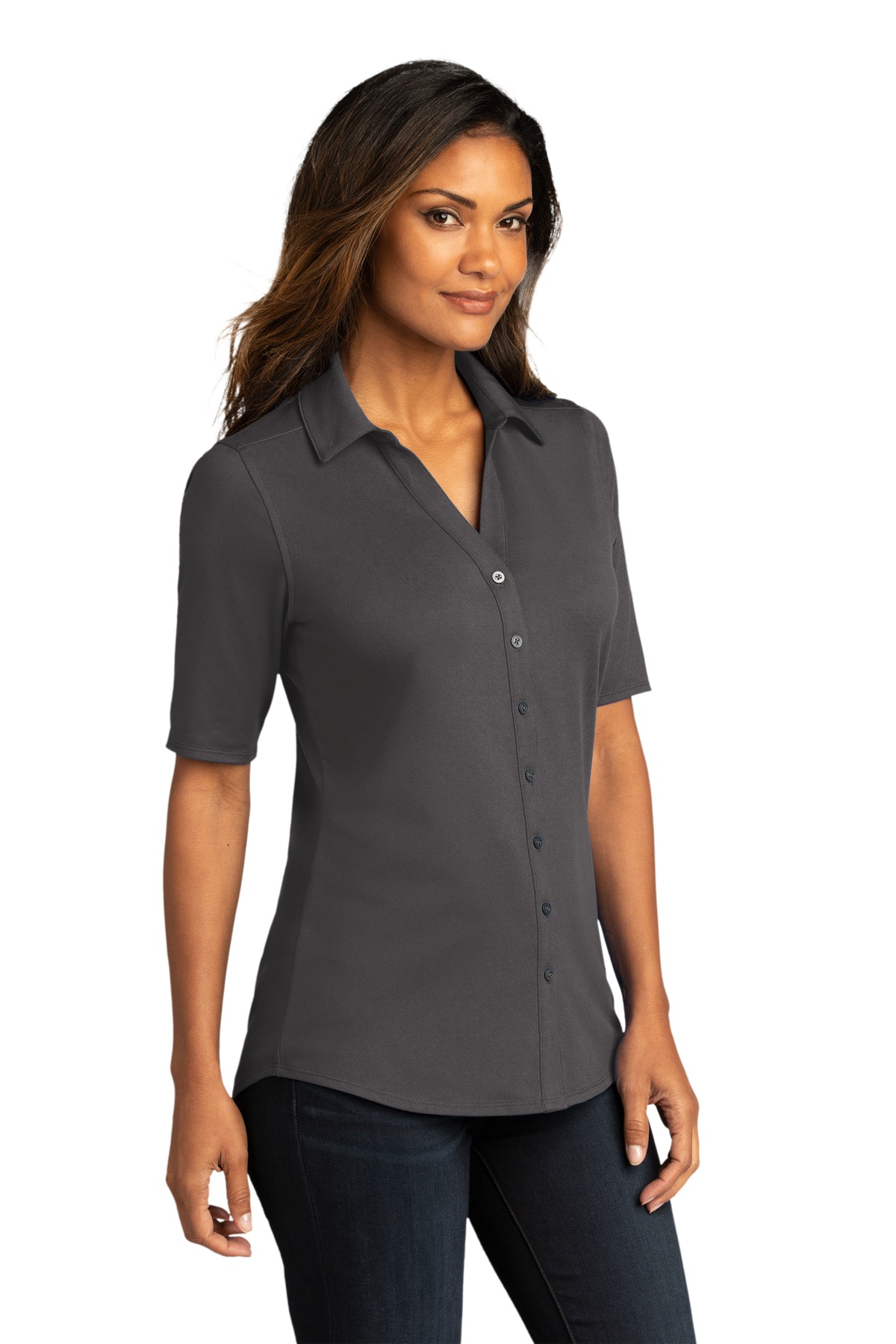 Port Authority Women's City Stretch Top. LK682 10