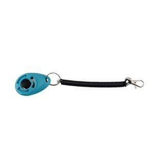 Durable Metal Pet Sound Clicker With Elastic Band 25