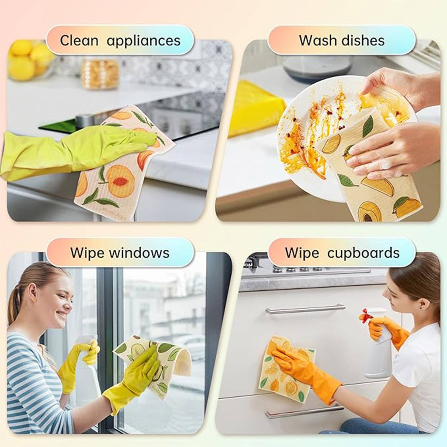 Dish Towels for Kitchen Drying 5